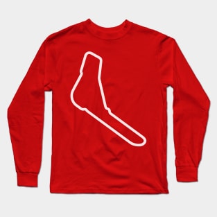 Autodromo Nazionale Monza [outline] Long Sleeve T-Shirt